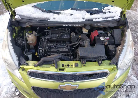 2013 Chevrolet Spark 1Lt Auto from USA, damaged, VIN KL8CD6S92DC504790